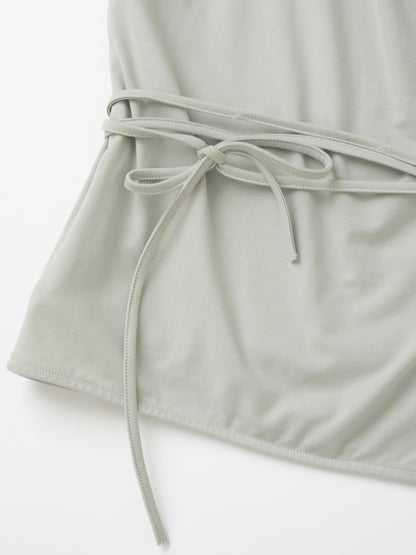 Layered Cowl Neck Top
