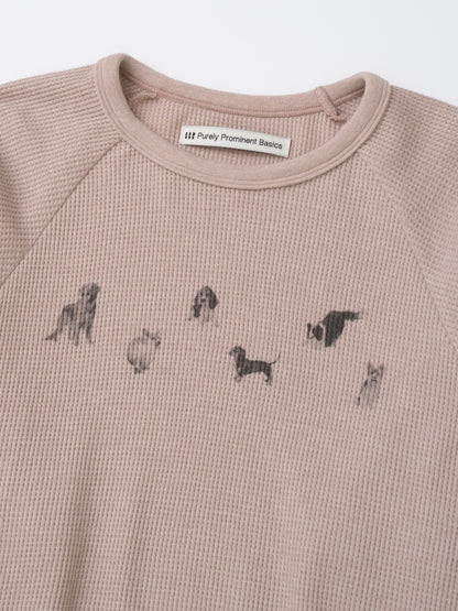 Puppy Friends Thermal Tee
