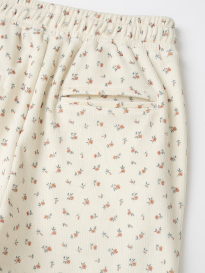 Floral Soft String Pants