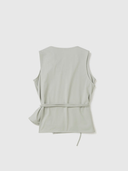 Layered Cowl Neck Top