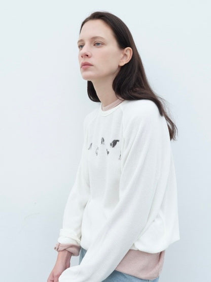 Puppy Friends Thermal Tee