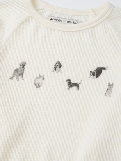 Puppy Friends Thermal Tee