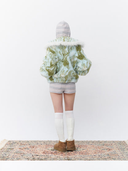 Flaming guitar jumper