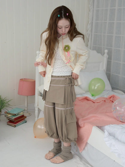 Bermuda skirt pants