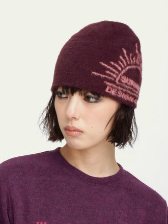 Sunrise Shaggy Beanie