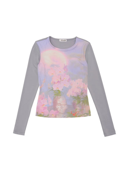 GRAPHIC PRINT LONG SLEEVES