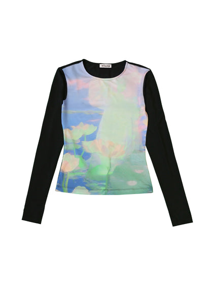 GRAPHIC PRINT LONG SLEEVES