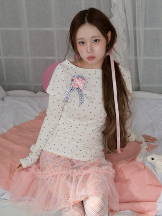 Star layered t-shirt