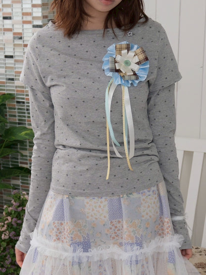Star layered t-shirt
