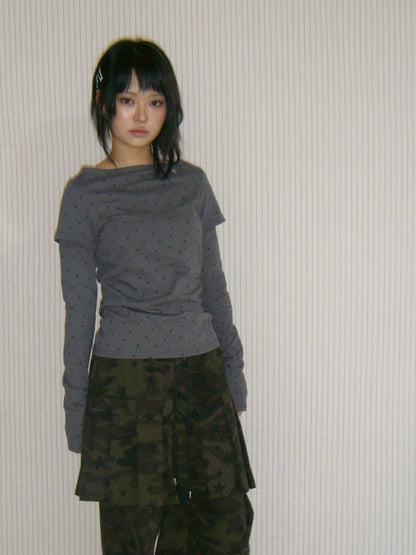 Star layered t-shirt