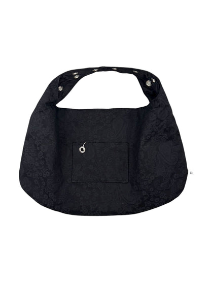 Eyelet jacquard bag